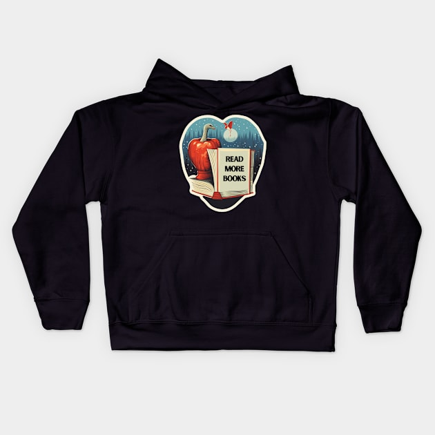 Read more books Kids Hoodie by GuGus